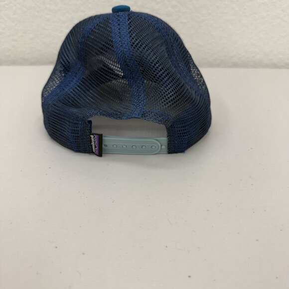 Patagonia Fitz Roy Bear Trucker Part Mesh SnapBack Embroidered Hat Cap Kids OS - Picture 4 of 7